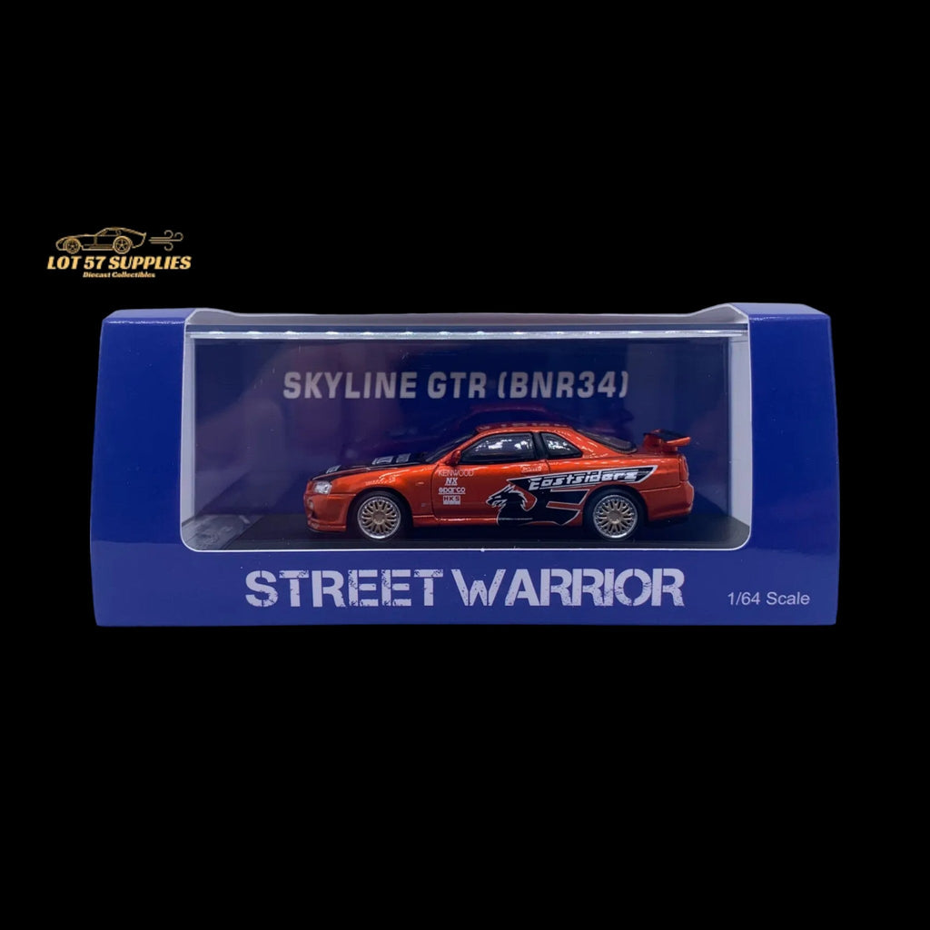 Street Weapon Nissan (R34) GT-R NFS UNDERGROUND 1:64 - Collectors World Toys