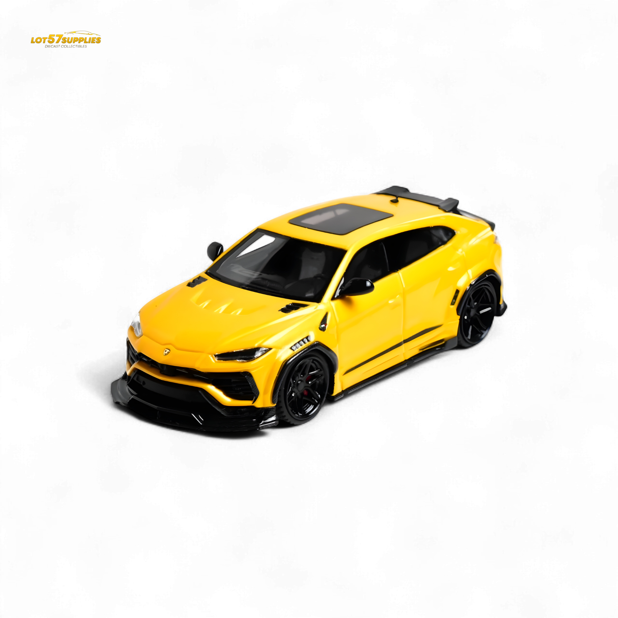 Flame Lamborghini Urus LBWK Giallo Auge Yellow Resin 1:64 Main image