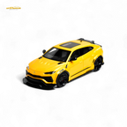 Flame Lamborghini Urus LBWK Giallo Auge Yellow Resin 1:64