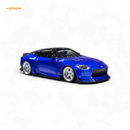 Error404 Nissan 400Z Candy blue Limited to 499 Units 1:64 Resin Model