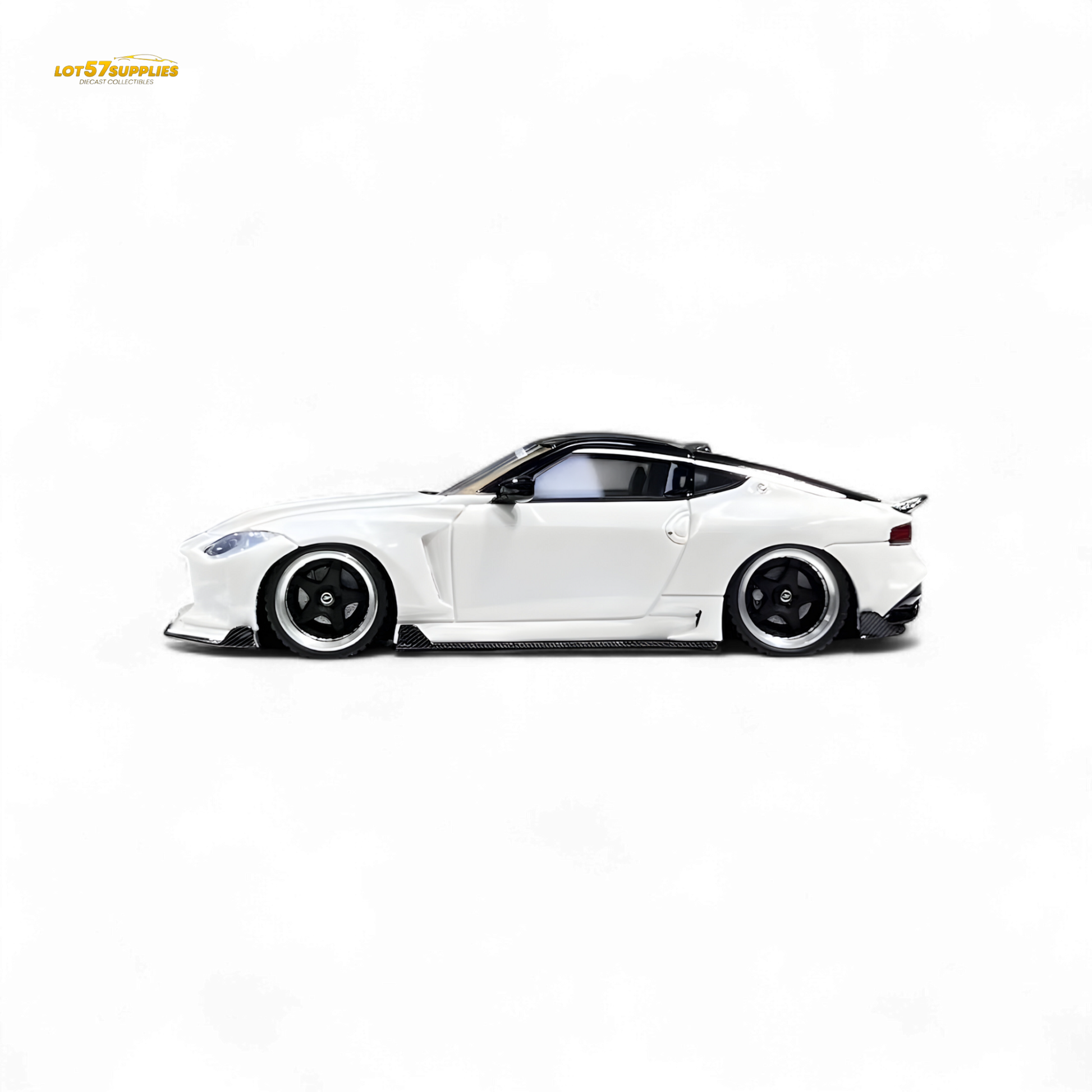 Error404 Nissan 400Z White Limited to 499 Units 1:64 Resin Model