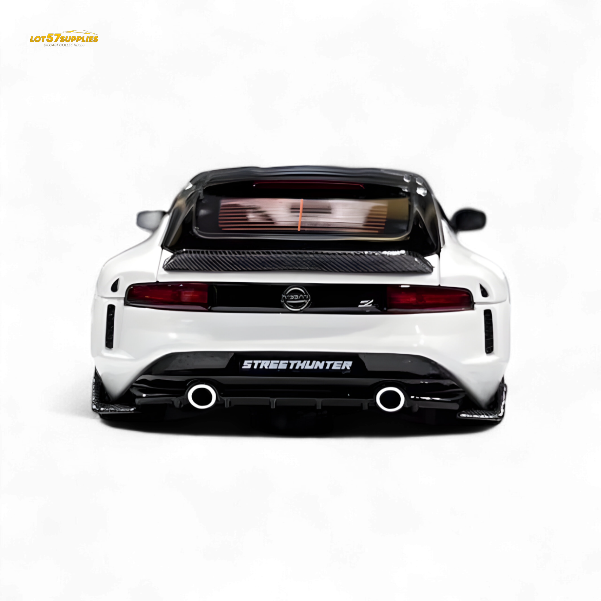 Error404 Nissan 400Z White Limited to 499 Units 1:64 Resin Model