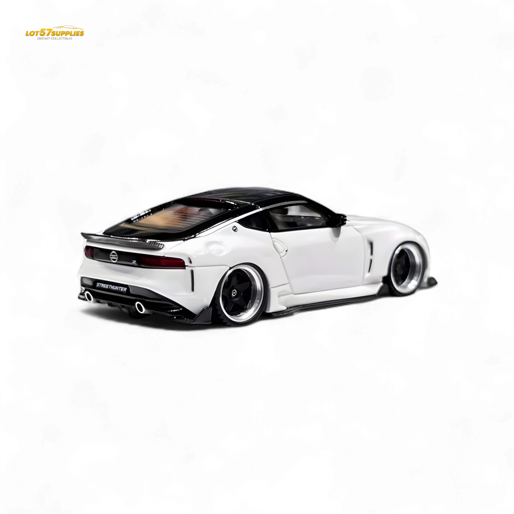 Error404 Nissan 400Z White Limited to 499 Units 1:64 Resin Model