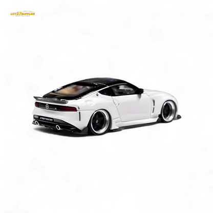 Error404 Nissan 400Z White Limited to 499 Units 1:64 Resin Model