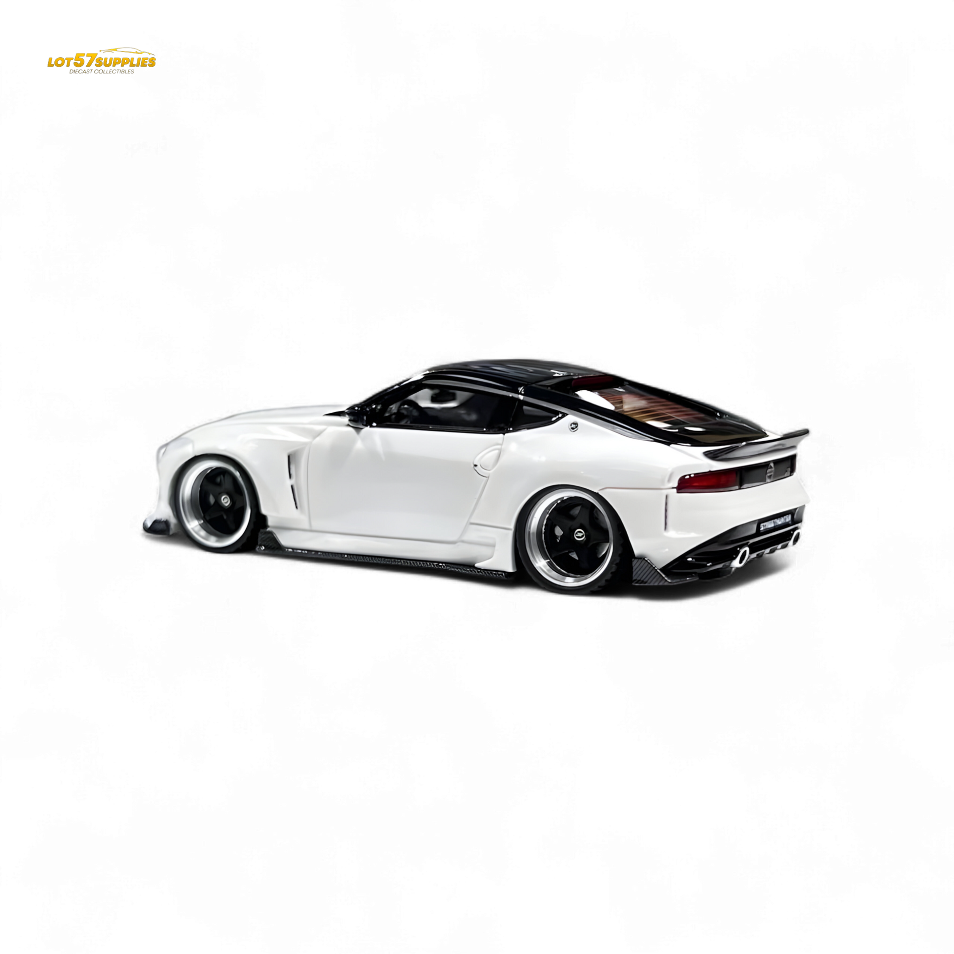 Error404 Nissan 400Z White Limited to 499 Units 1:64 Resin Model
