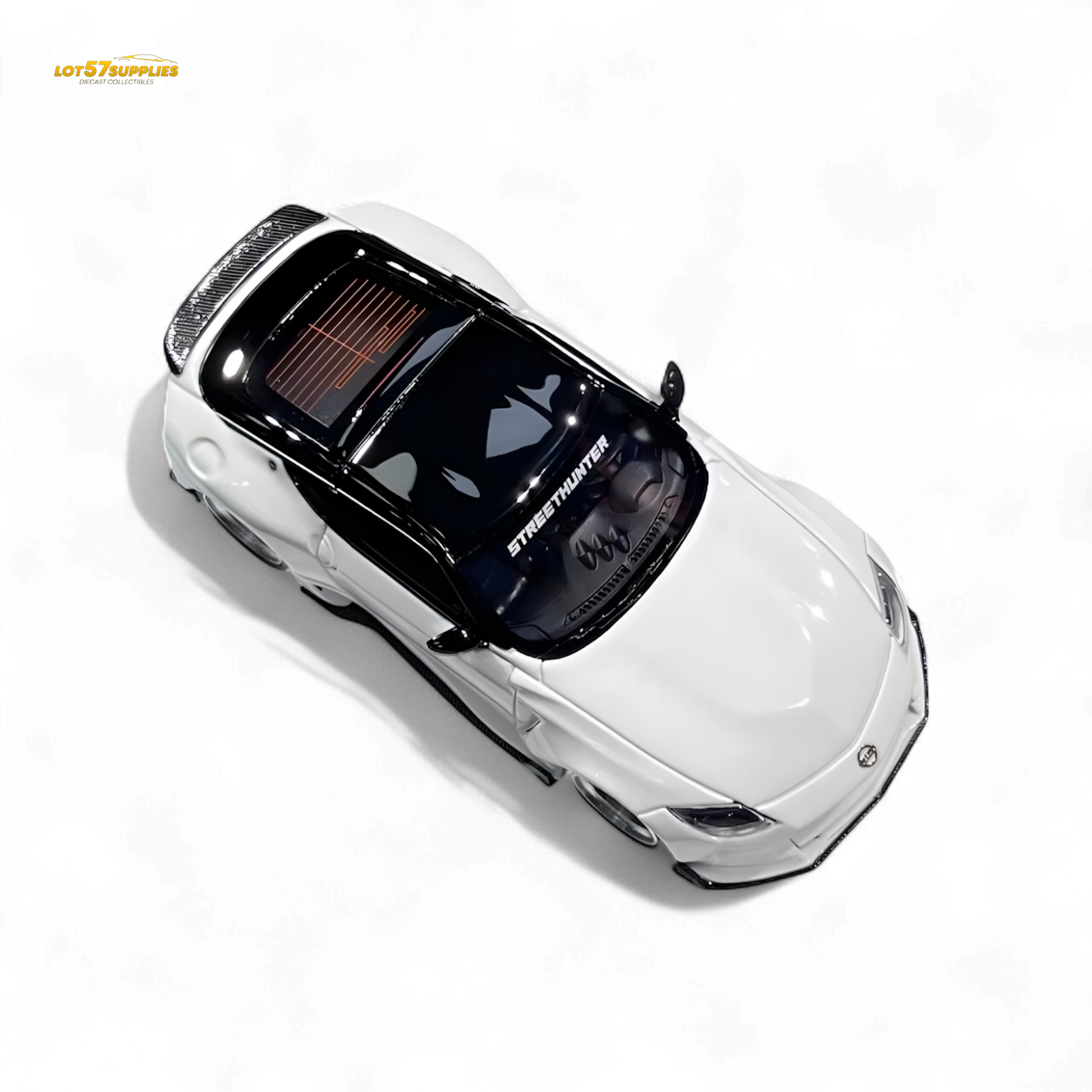 Error404 Nissan 400Z White Limited to 499 Units 1:64 Resin Model