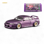 Inno64 NISSAN SKYLINE GT-R (R33) "PANDEM ROCKET BUNNY" Purple 1:64