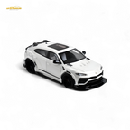 Flame Lamborghini Urus LBWK Bianco Icarus White Resin 1:64 - Collectors World Toys