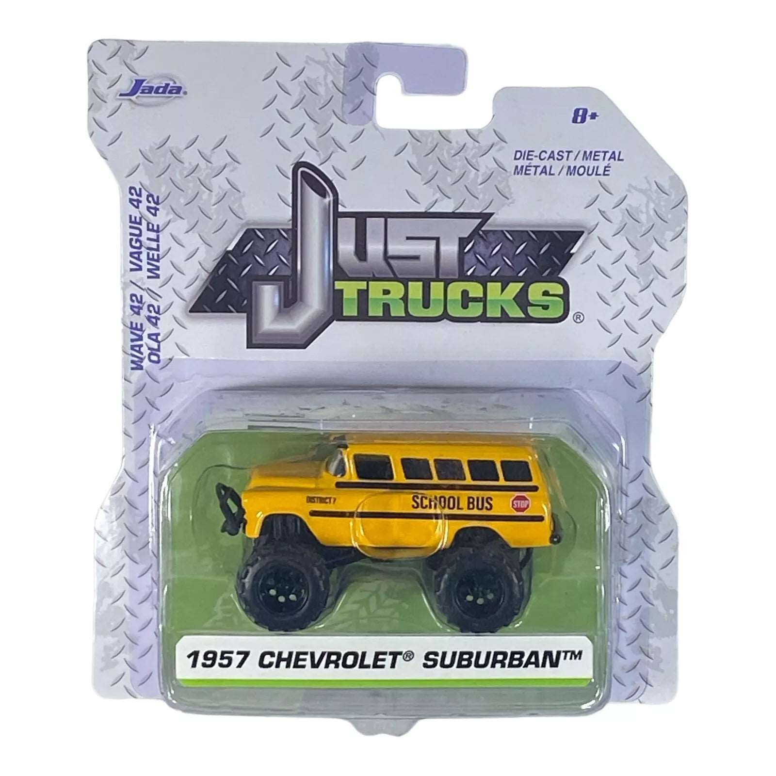 Jada Toys 1957 Chevrolet Suburban School Bus - Just Trucks Series - Collectors World Toys