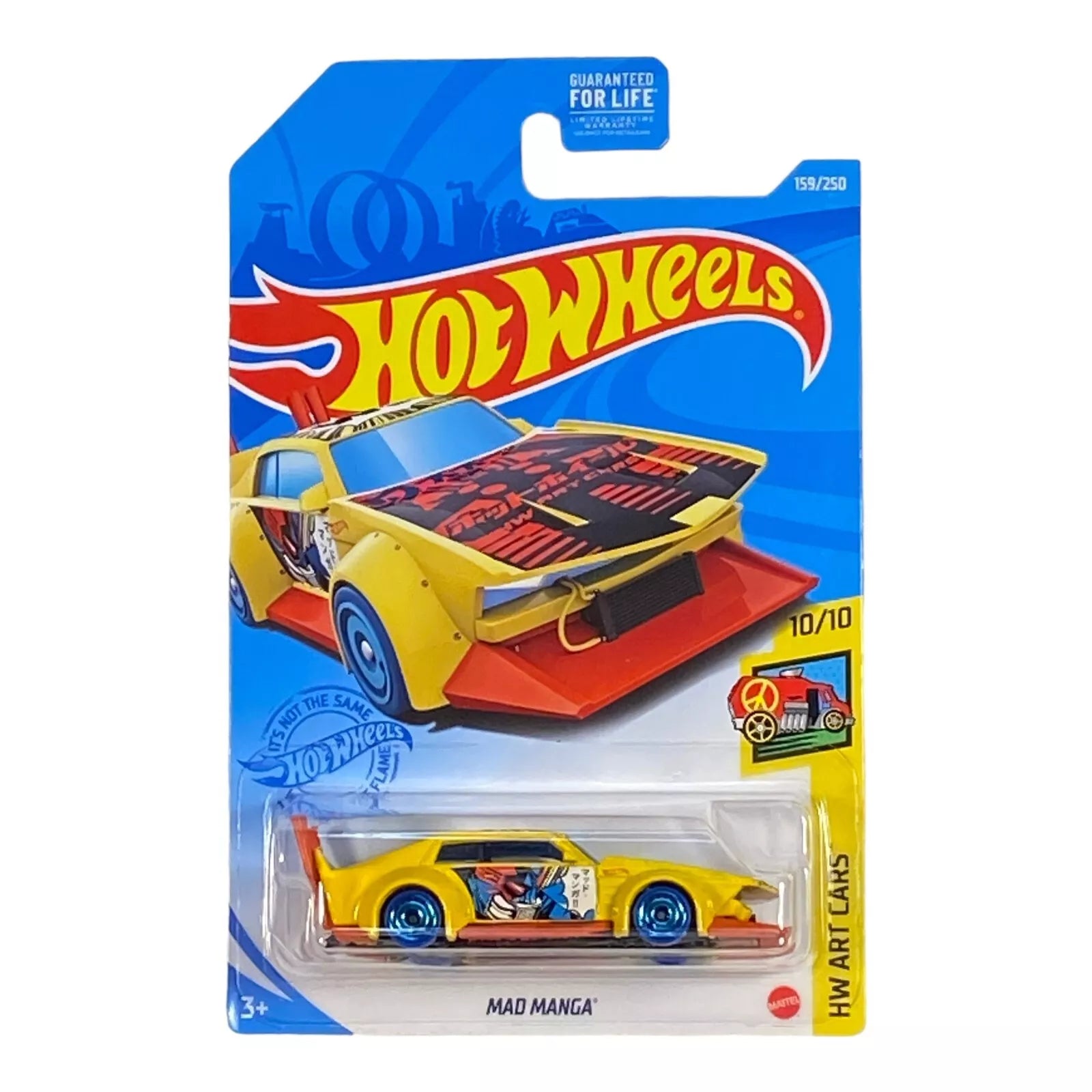 Hot Wheels Mad Manga - Art Cars Series 10/10 - Collectors World Toys