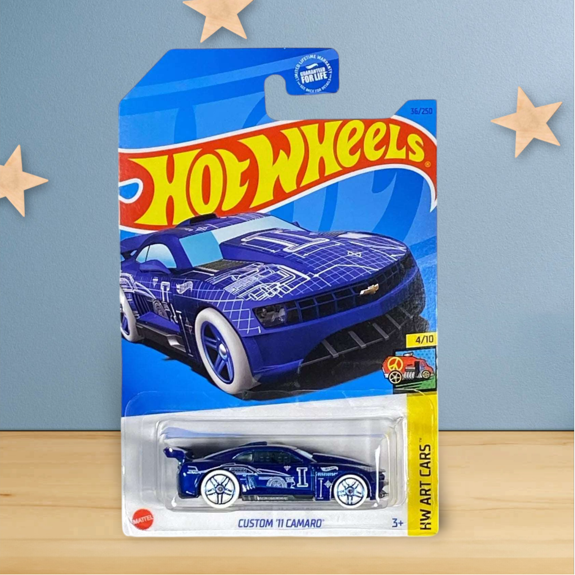 Hot Wheels Custom '11 Camaro - Art Cars Series 4/10