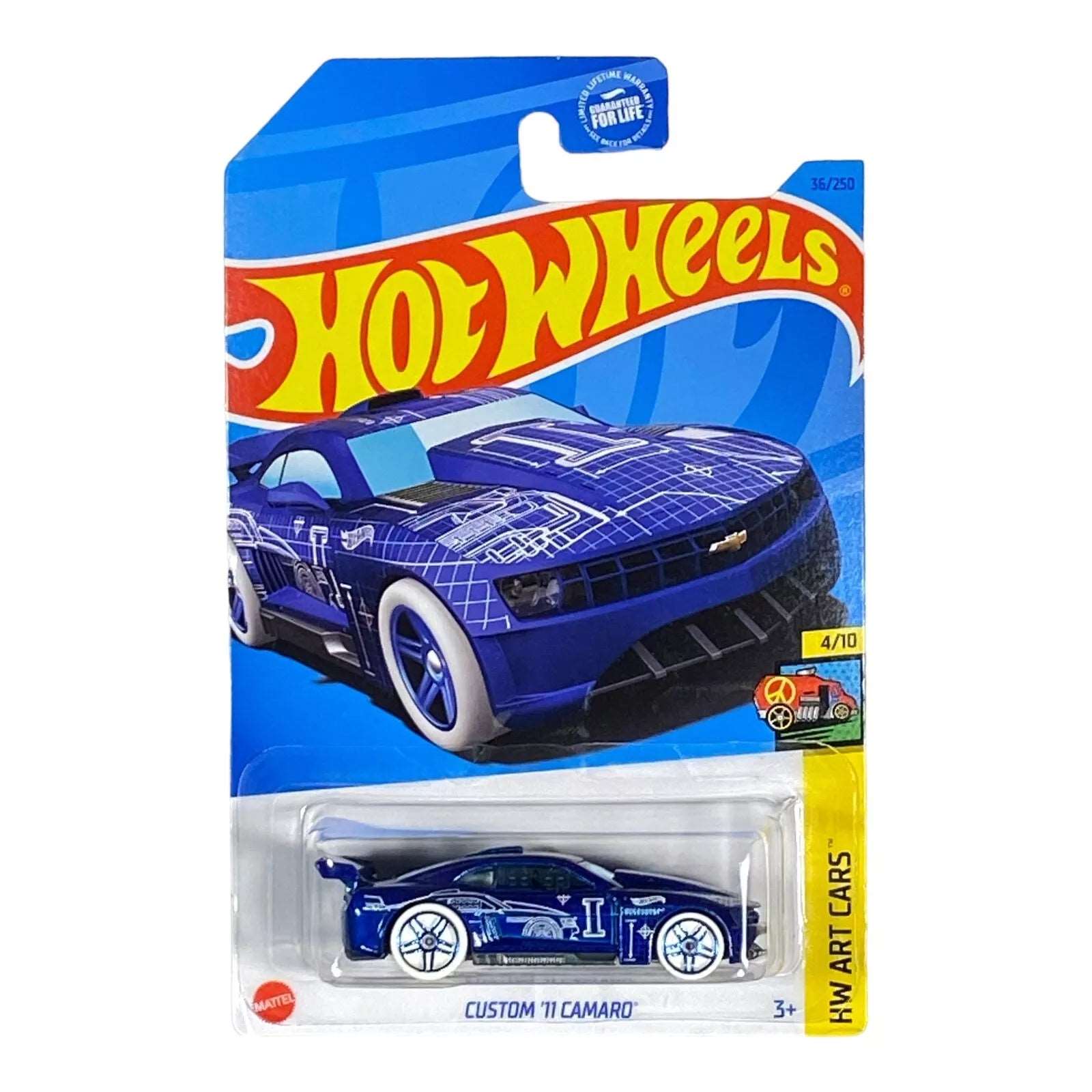 Hot Wheels Custom '11 Camaro - Art Cars Series 4/10 - Collectors World Toys