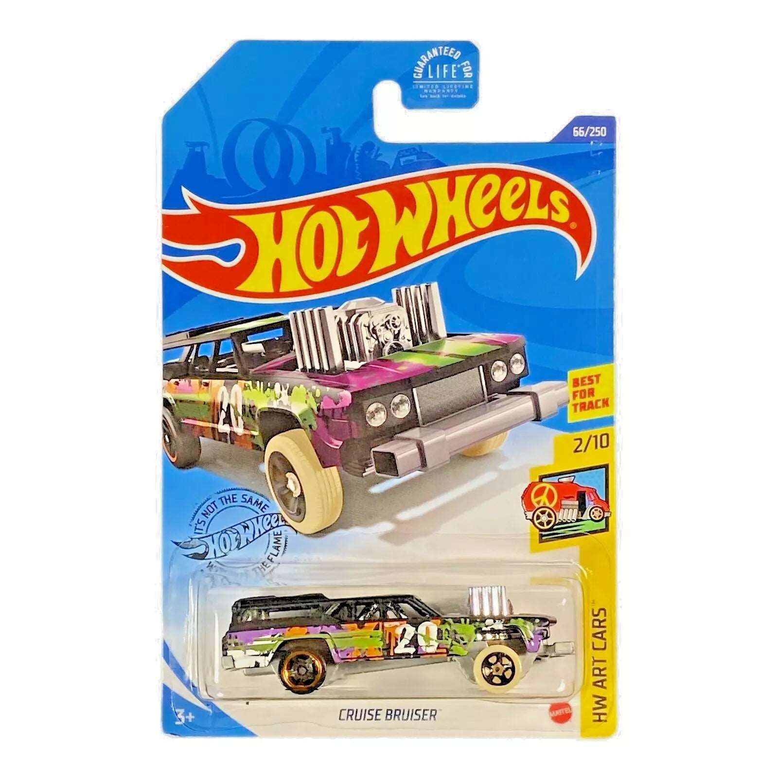 Hot Wheels Cruise Bruiser - Art Cars Series 2/10 - Collectors World Toys