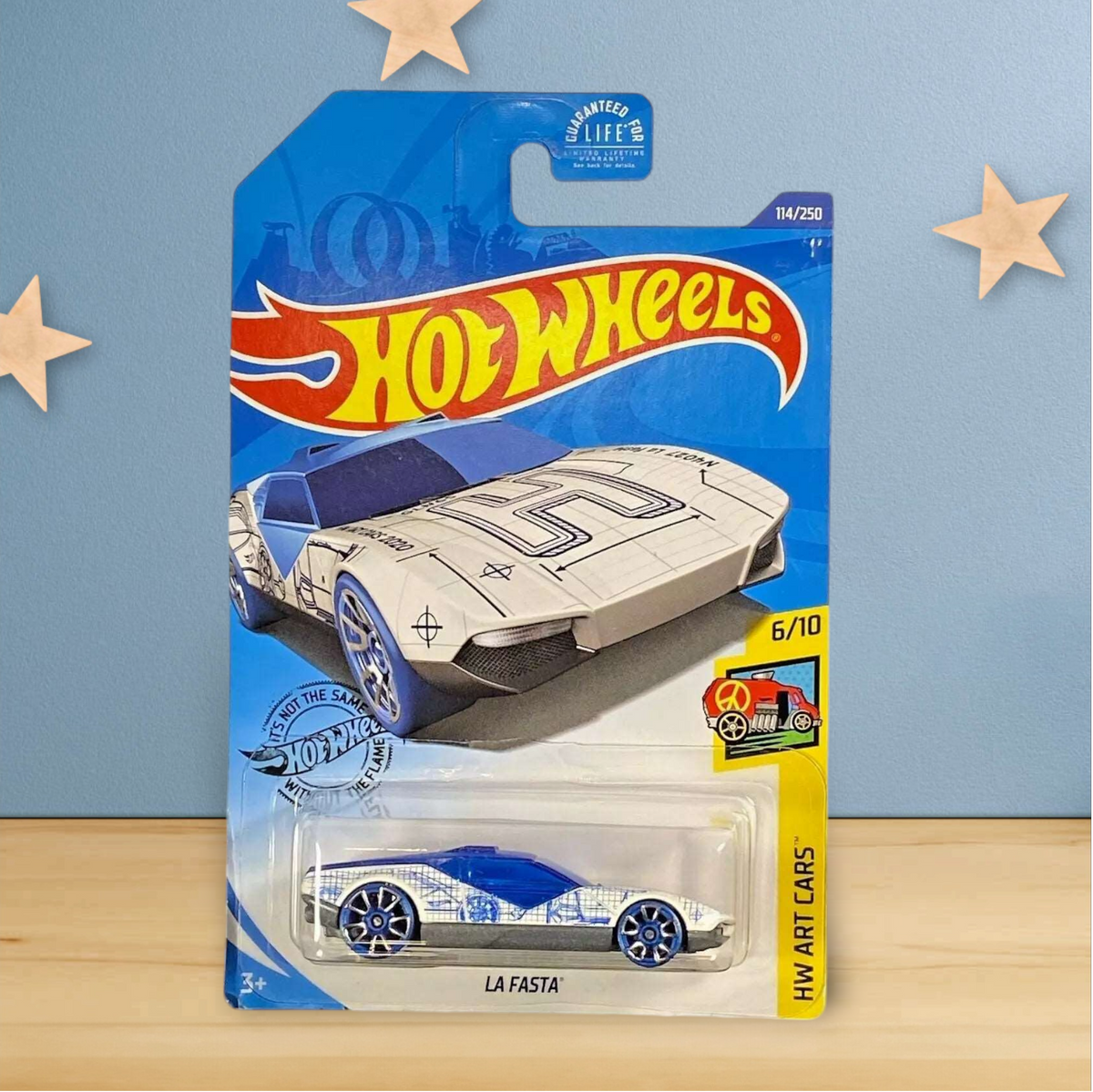 Hot Wheels La Fasta - Art Cars Series 6/10
