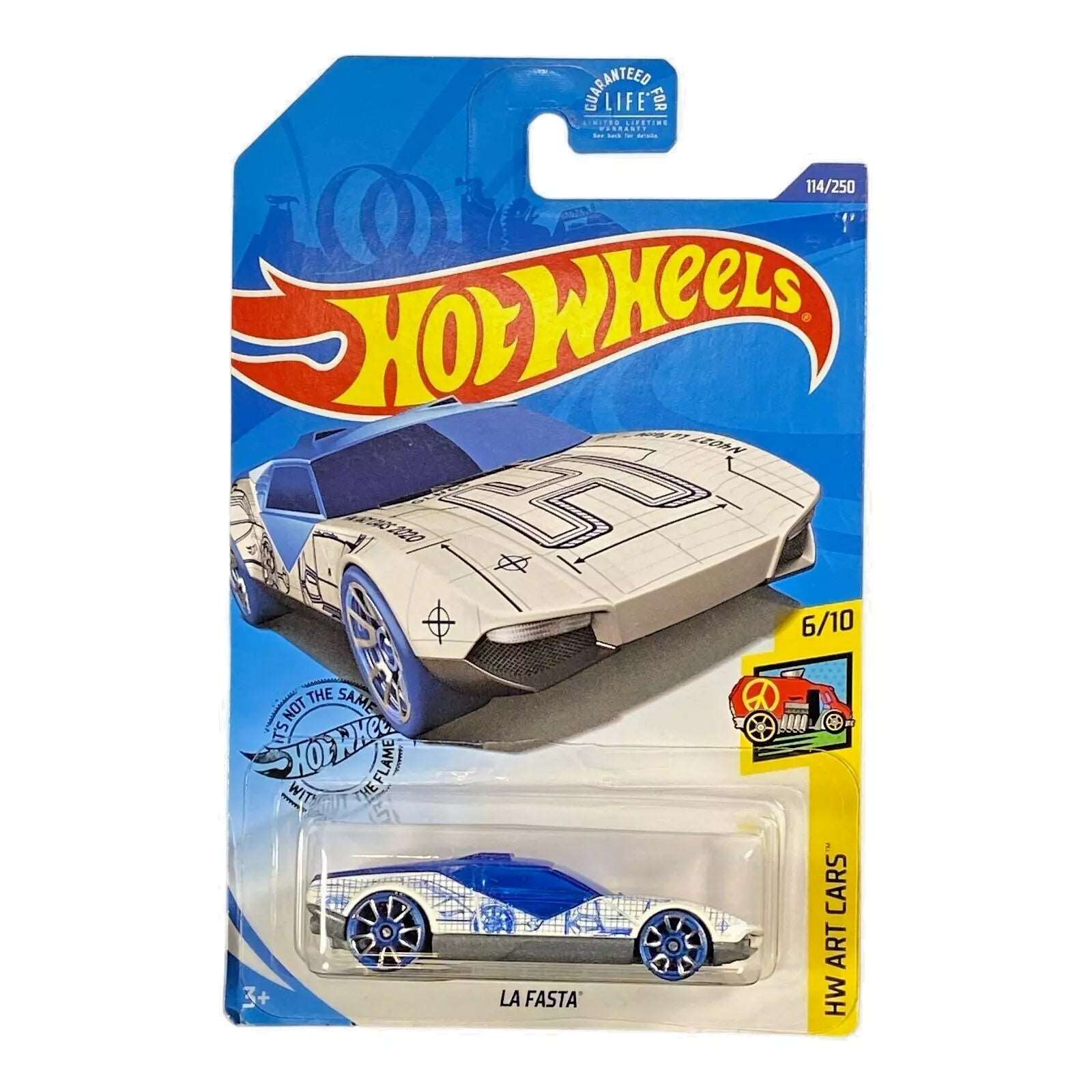 Hot Wheels La Fasta - Art Cars Series 6/10 - Collectors World Toys