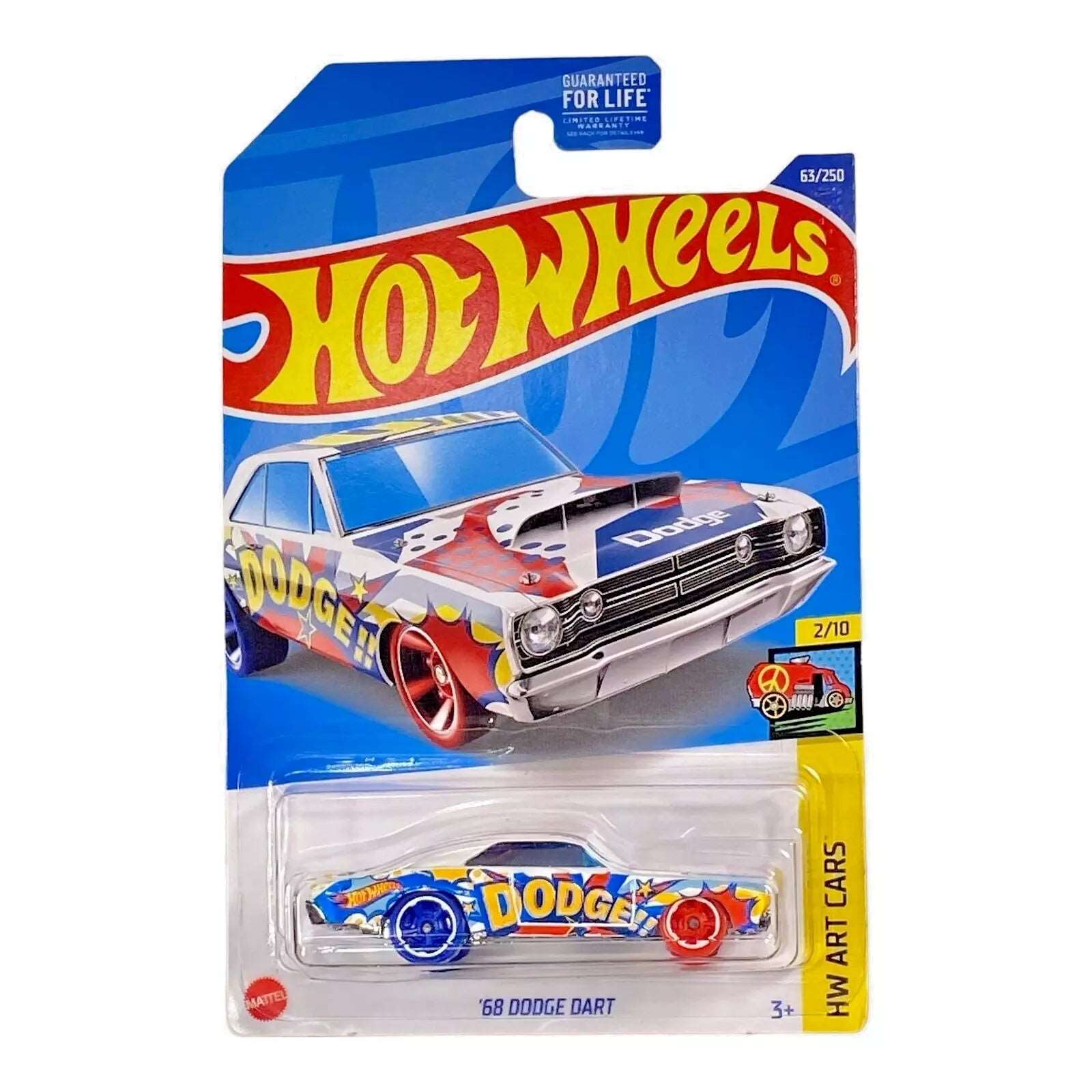 Hot Wheels '68 Dodge Dart - Art Cars Series 2/10 - Collectors World Toys