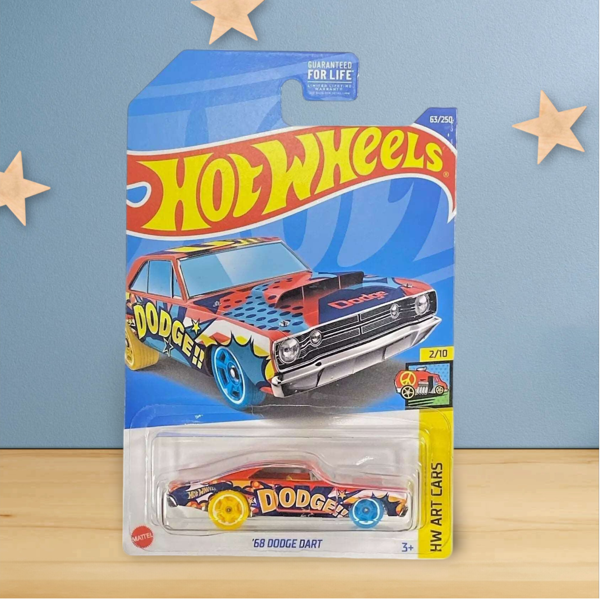 Hot Wheels '68 Dodge Dart - Art Cars Series 2/10