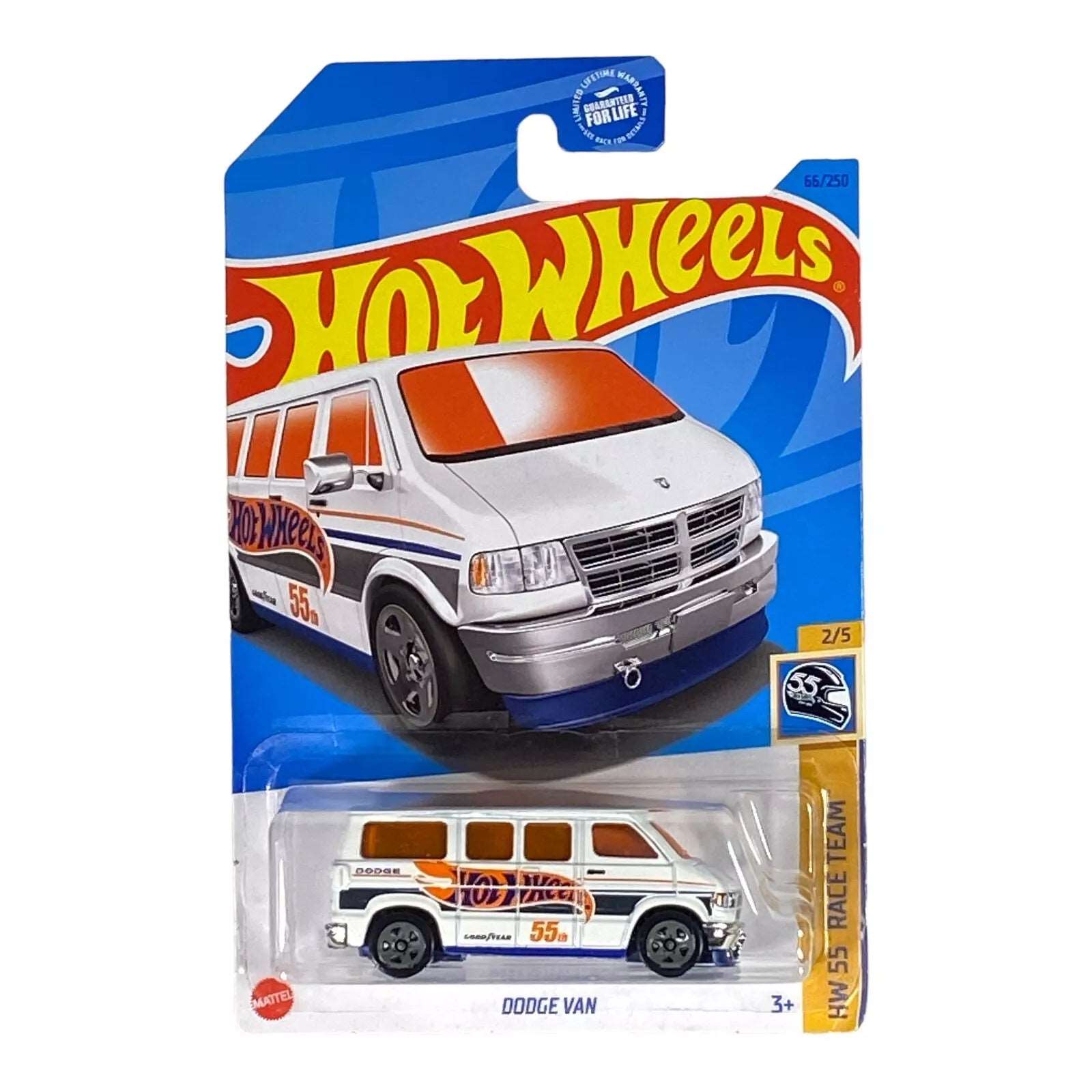 Hot Wheels Dodge Van - HW 55 Race Team Series 2/5 - Collectors World Toys