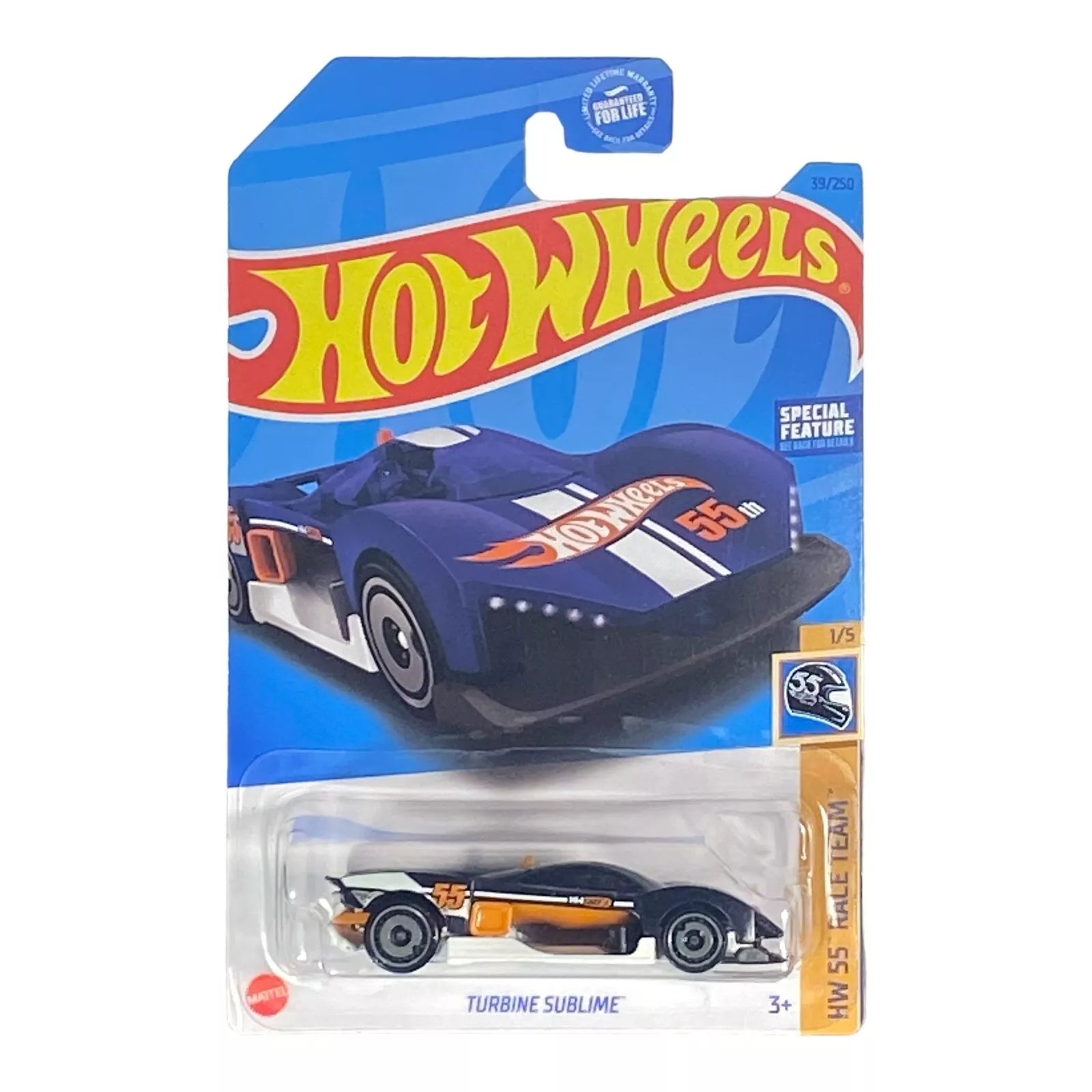 Hot Wheels Turbine Sublime - 55 Race Team Series 1/5 - Collectors World Toys