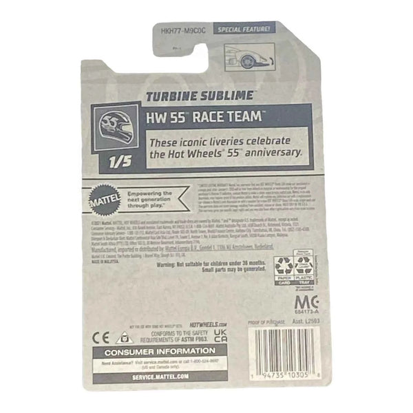 Hot Wheels Turbine Sublime - HW 55 Race Team Series 1/5