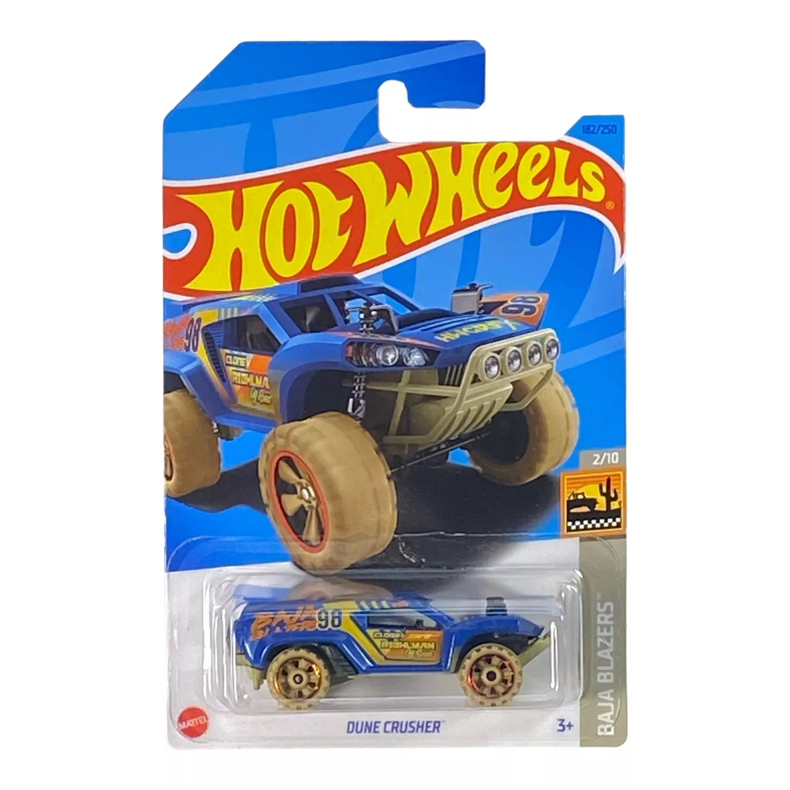 Hot Wheels Dune Crusher - Baja Blazers Series 2/10 - Collectors World Toys