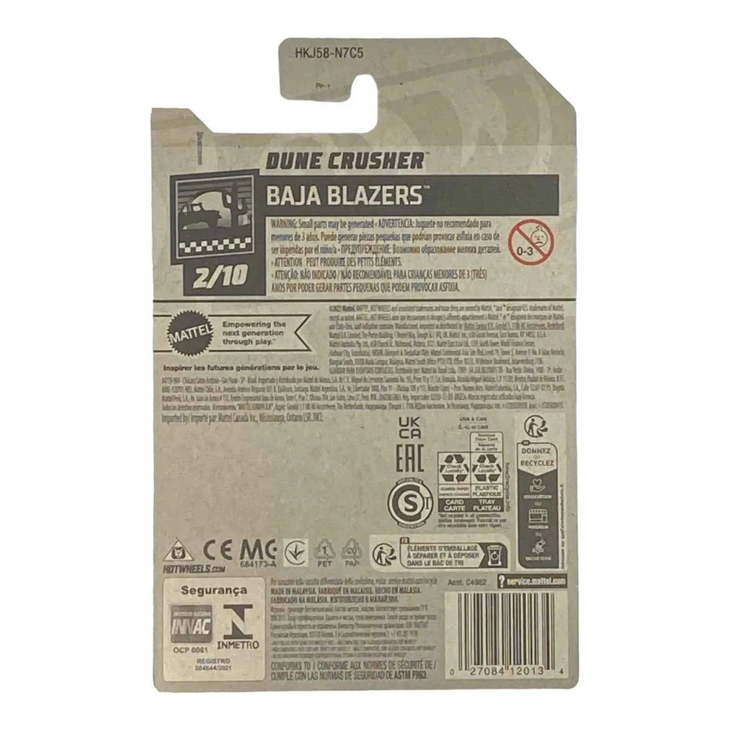 Hot Wheels Dune Crusher - Baja Blazers Series 2/10 -