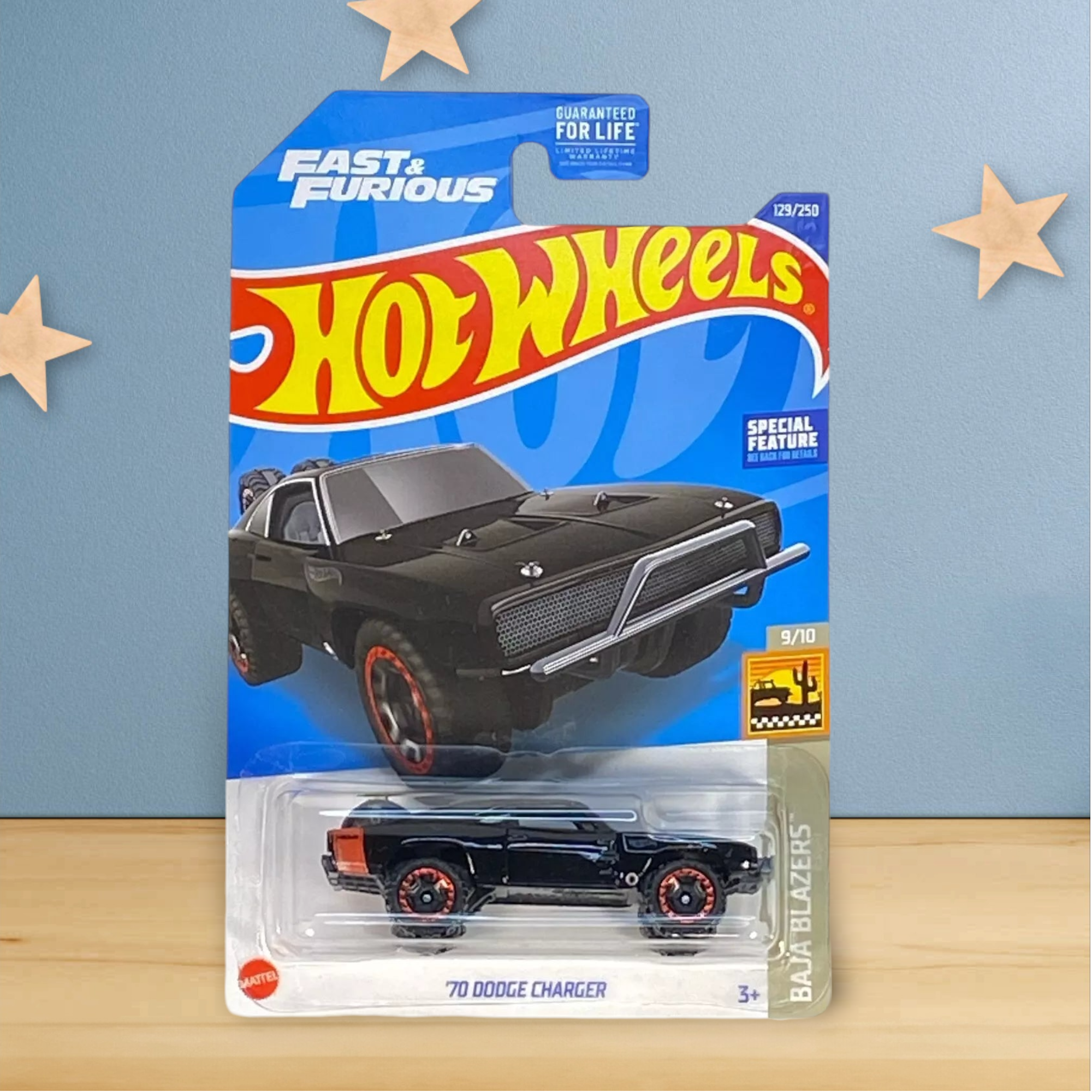 Hot Wheels '70 Dodge Charger - Fast & Furious -Baja Blazers Series 9/10