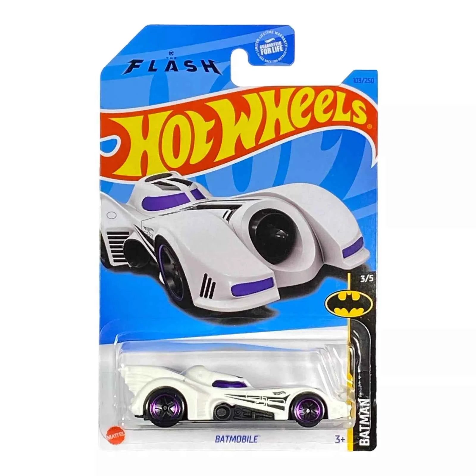 Hot Wheels Batmobile - The Flash - Batman Series 3/5 -