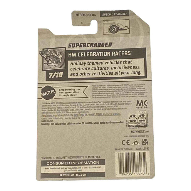 Hot Wheels Supercharged - Earth Day 2024 - Celebration Racers Series 7/10 Main Image