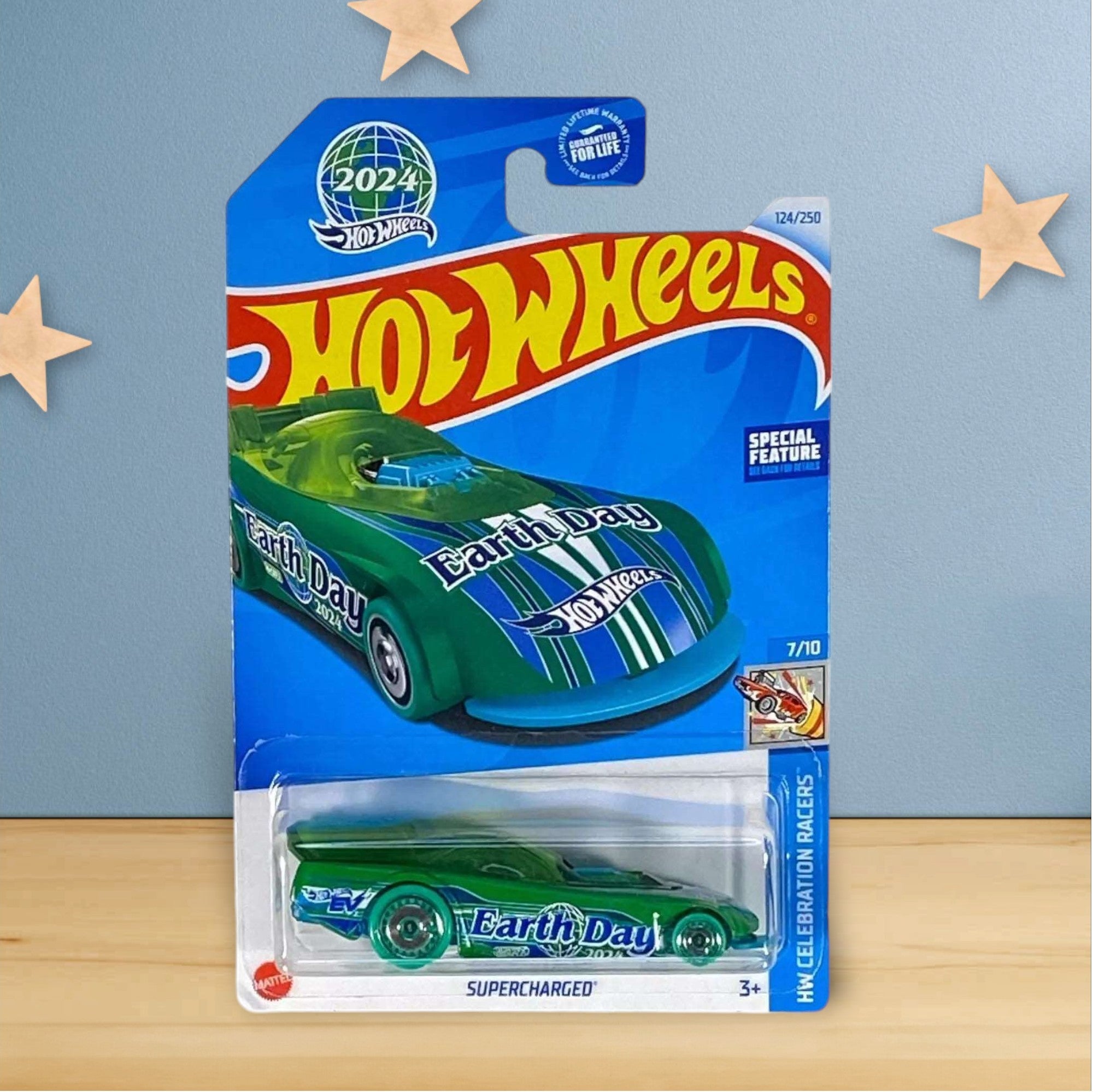 Hot Wheels Supercharged - Earth Day 2024 - Celebration Racers Series 7/10