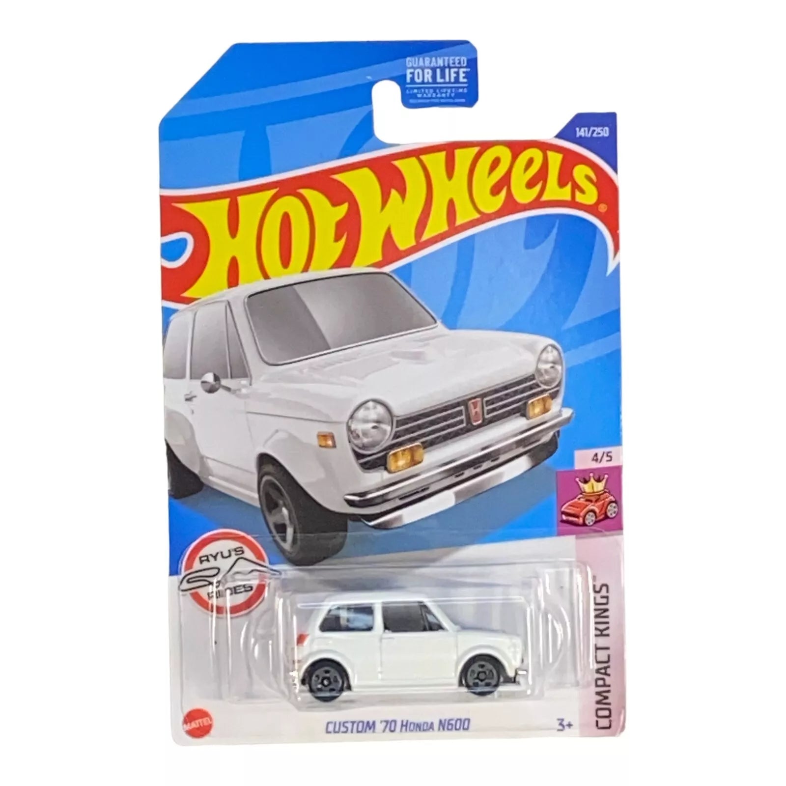 Hot Wheels Custom '70 Honda N600 - Compact Kings Series 4/5 - Collectors World Toys