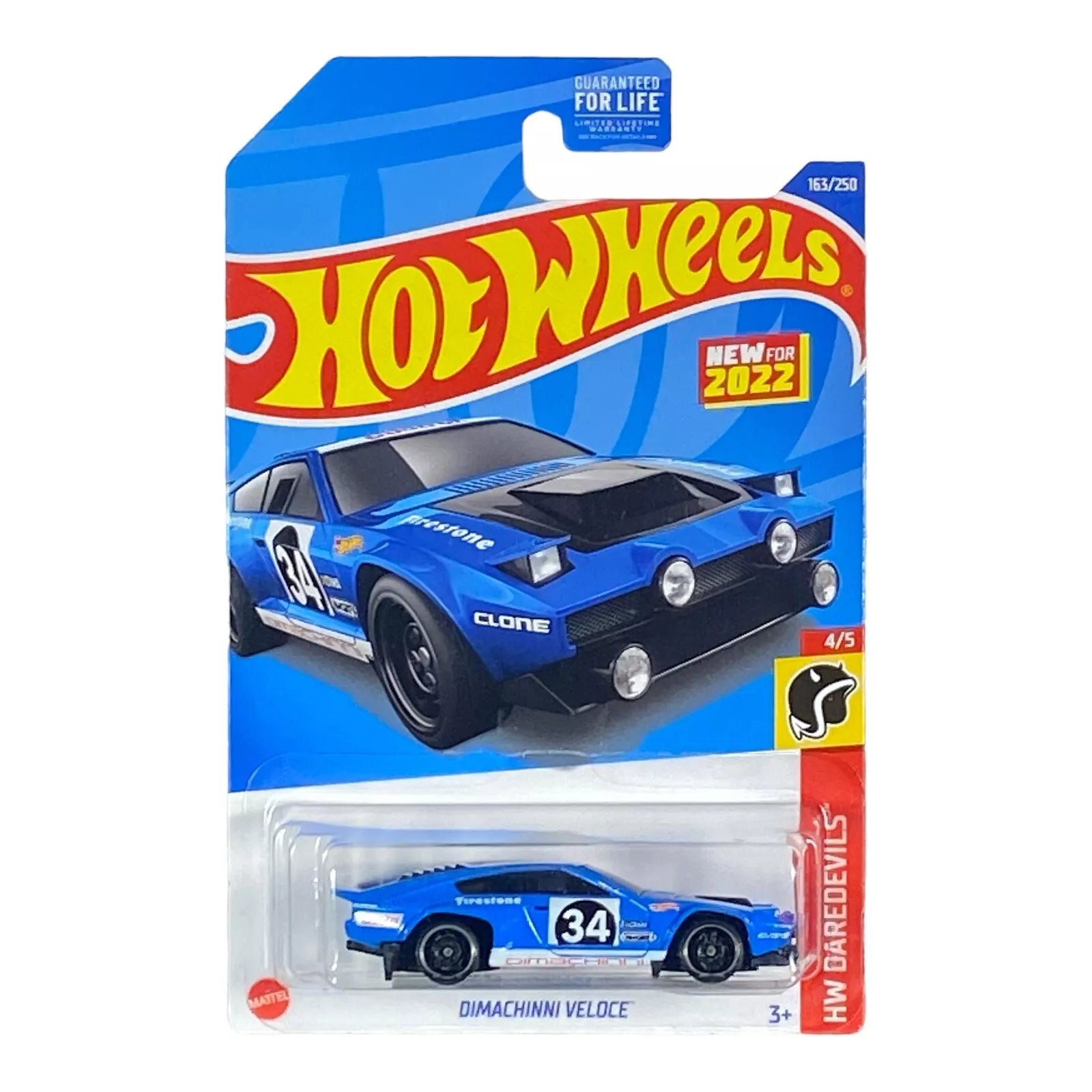 Hot Wheels Dimachinni Veloce - Daredevils Series 4/5 - Collectors World Toys