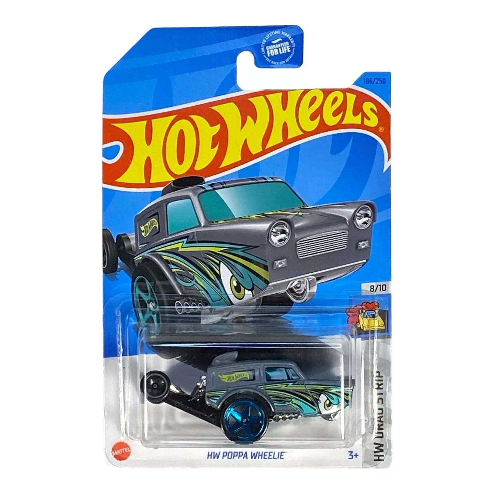 Hot Wheels Poppa Wheelie - Drag Strip Series 8/10 - Collectors World Toys