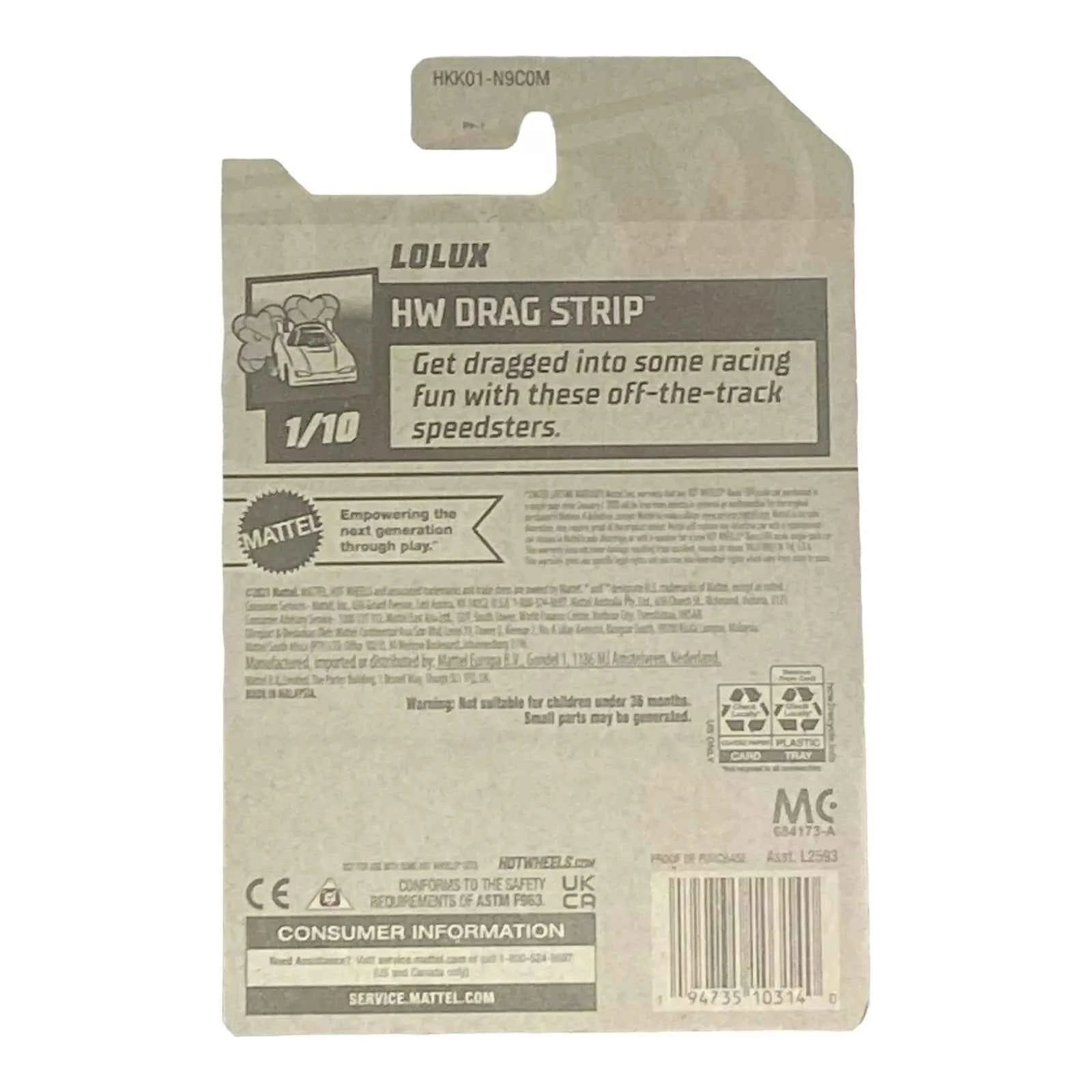 Hot Wheels Lolux - Drag Strip Series 1/10 -