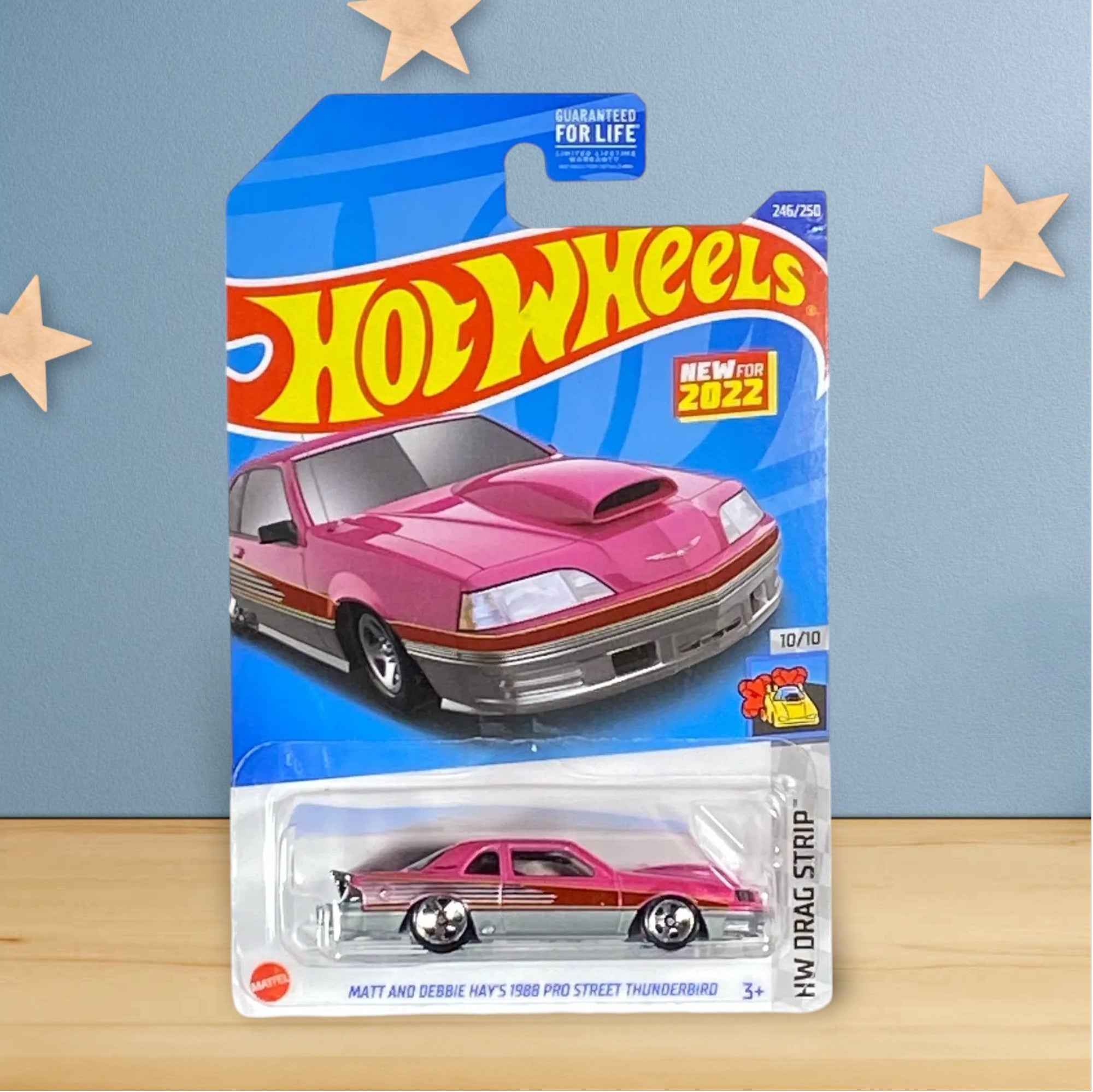 Hot Wheels Matt and Debbie Hay's 1988 Pro Street Thunderbird - Drag Strip Series