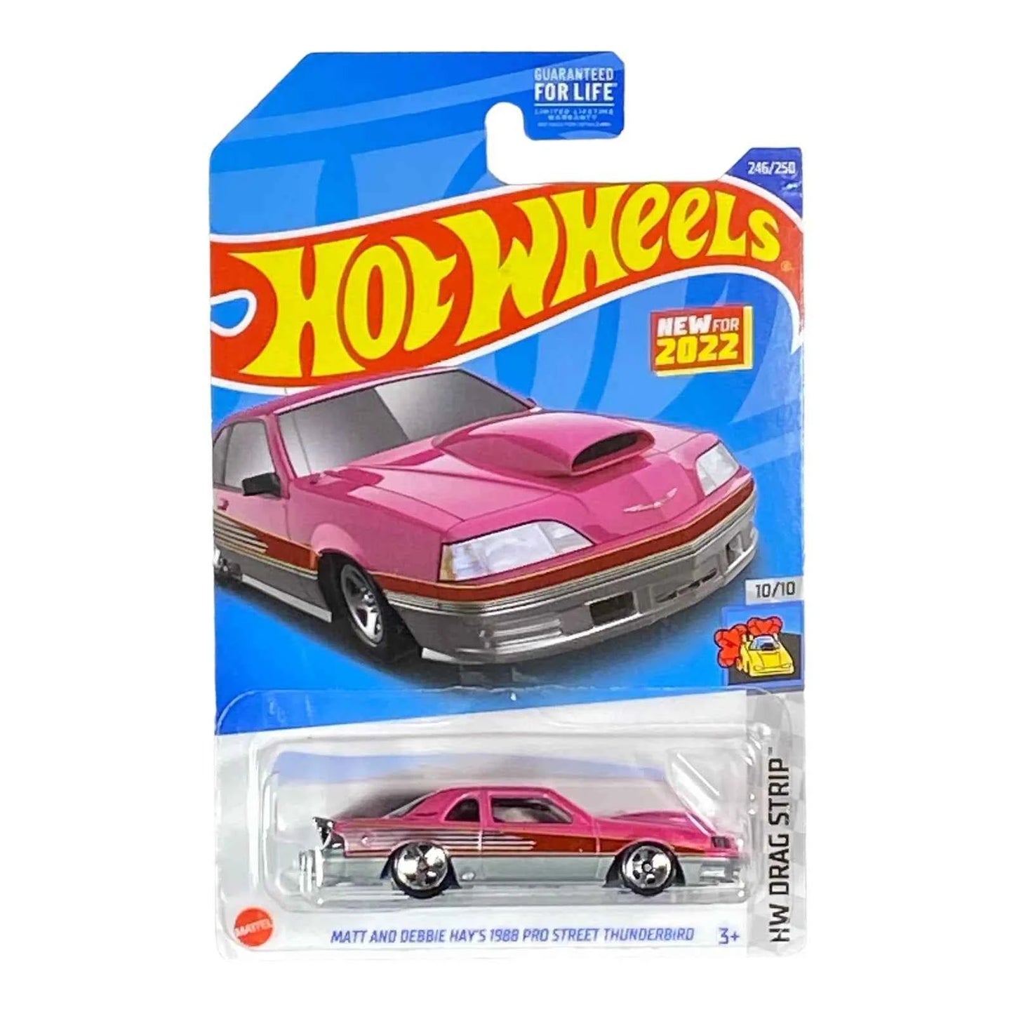 Hot Wheels Matt and Debbie Hay's 1988 Pro Street Thunderbird - Drag Strip Series
