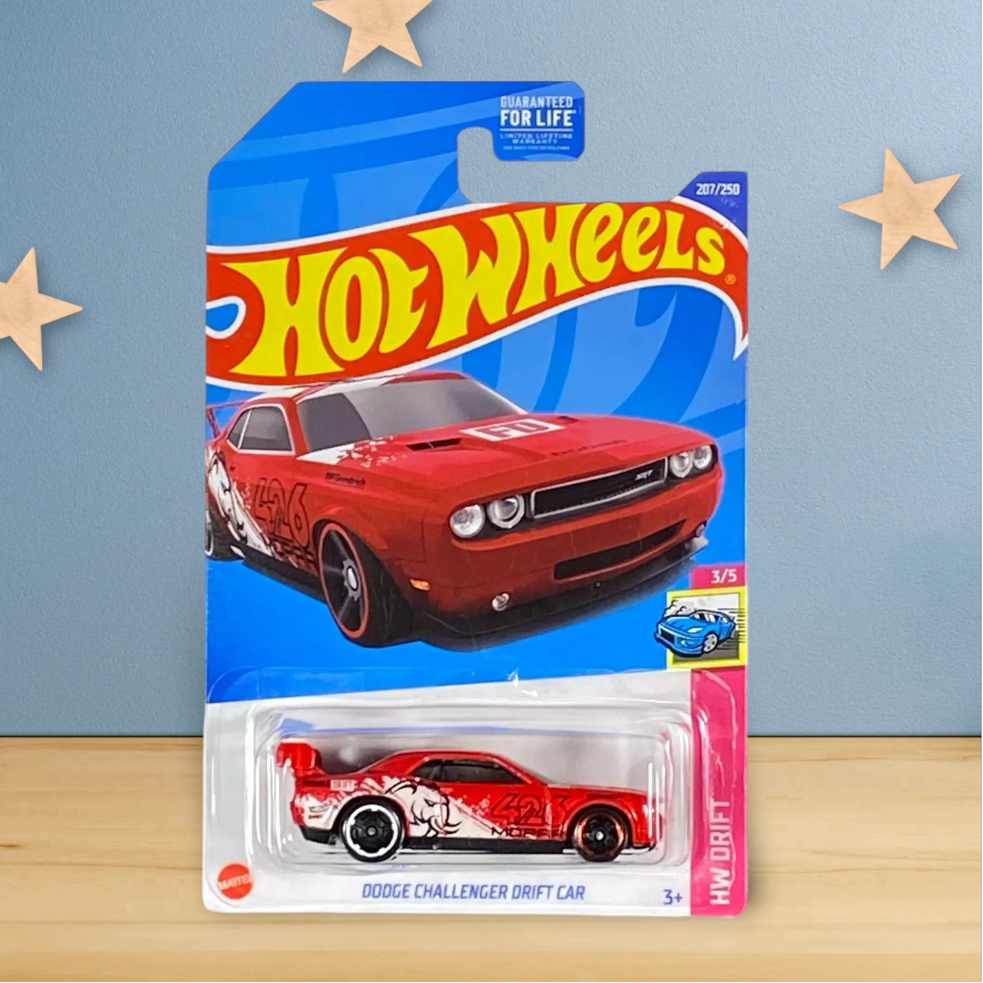 Hot Wheels Dodge Challenger Drift Car - Drift Series 3/5