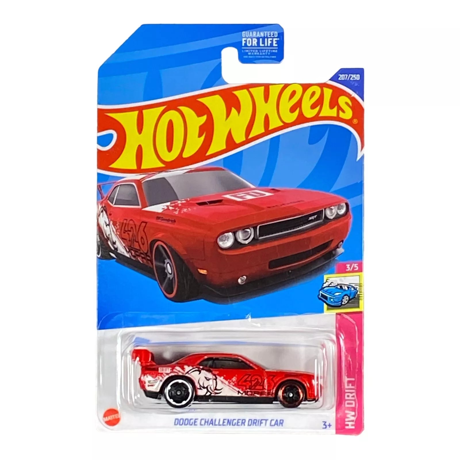 Hot Wheels Dodge Challenger Drift Car - Drift Series 3/5 - Collectors World Toys