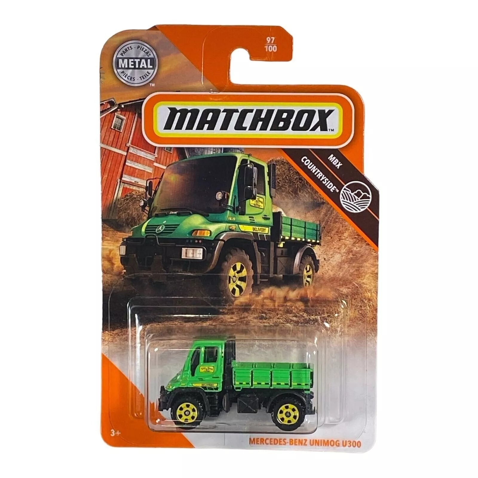 Matchbox Mercedes-Benz Unimog U300 - Countryside Series 97/100