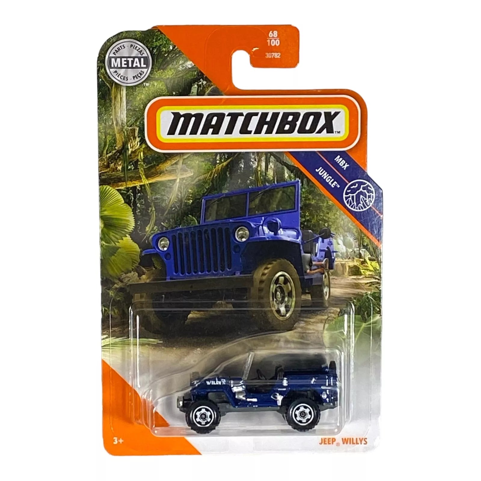 Matchbox Jeep Willys - Jungle Series 68/100