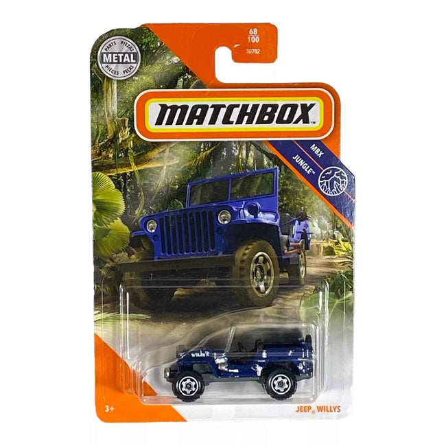 Matchbox Jeep Willys - Jungle Series 68/100 - Hover Image