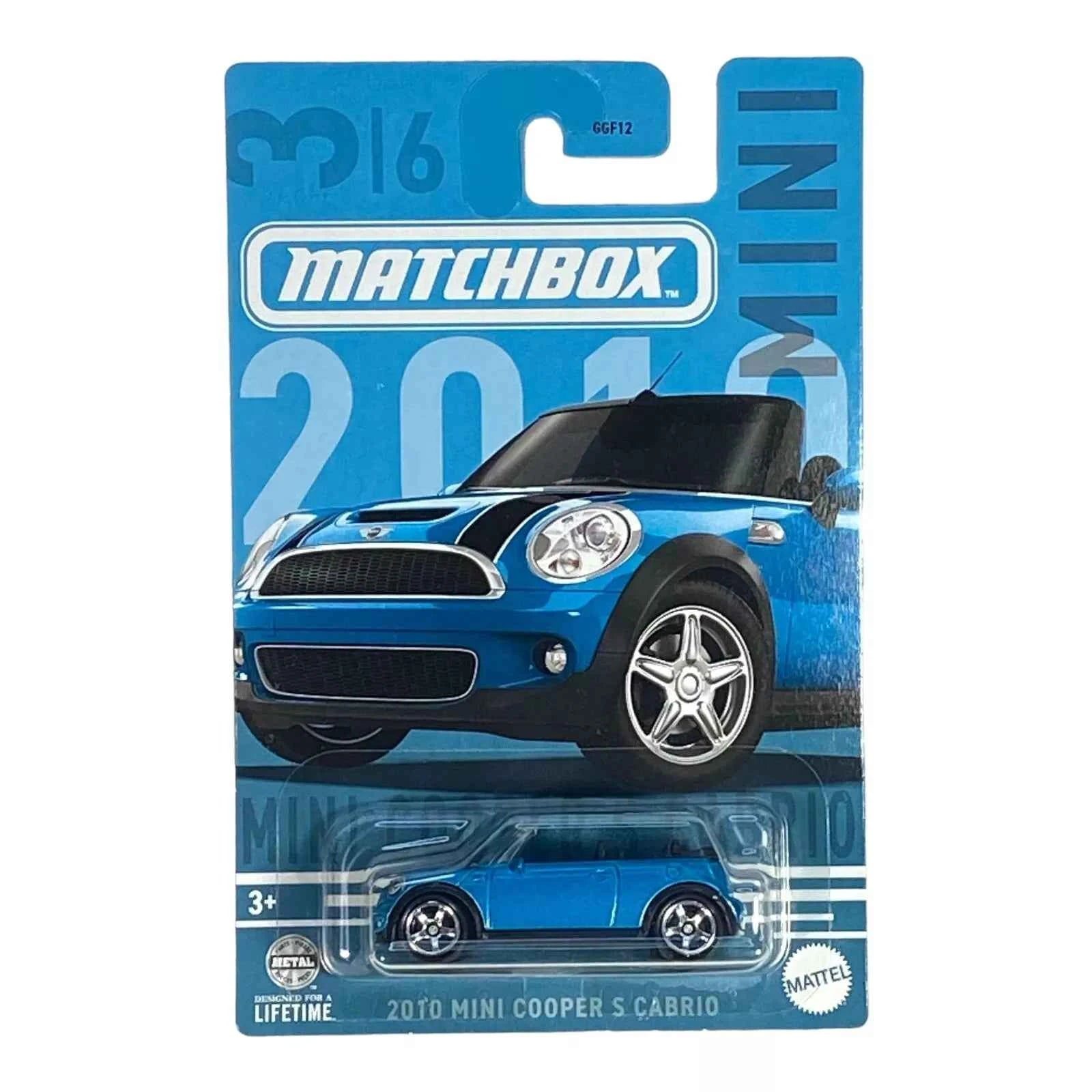 Matchbox 2010 Mini Cooper S Cabrio - Mini Series 3/6 -