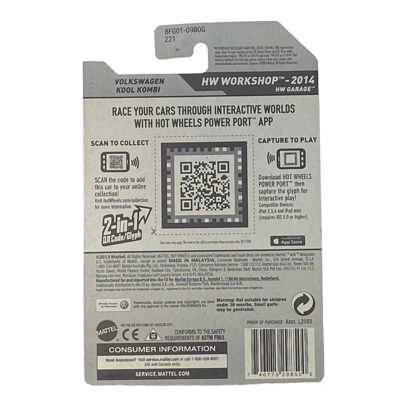 Hot Wheels Volkswagen Kool Kombi - Workshop Series 201/250 -