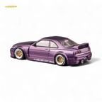 Inno64 NISSAN SKYLINE GT-R (R33) "PANDEM ROCKET BUNNY" Purple 1:64