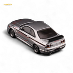 Inno64 NISSAN SKYLINE GR-R (R33) "Tuned by Mine's" Silver 1:64