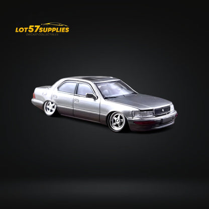 Fine works64 Lexus LS400 - Silver/Gray Double Stanced 1:64