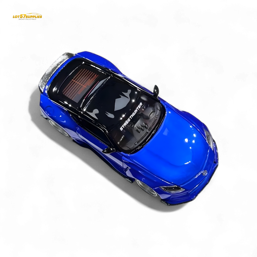 Error404 Nissan 400Z Candy blue Limited to 499 Units 1:64 Resin Model