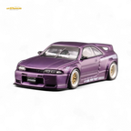Inno64 NISSAN SKYLINE GT-R (R33) "PANDEM ROCKET BUNNY" Purple 1:64