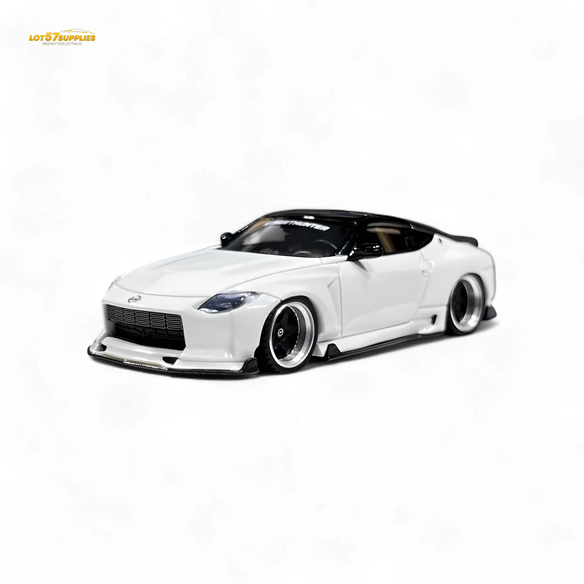 Error404 Nissan 400Z White Limited to 499 Units 1:64 Resin Model