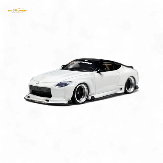 Error404 Nissan 400Z White Limited to 499 Units 1:64 Resin Model